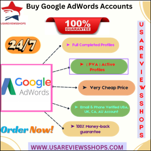 Buy Google AdWords Accounts