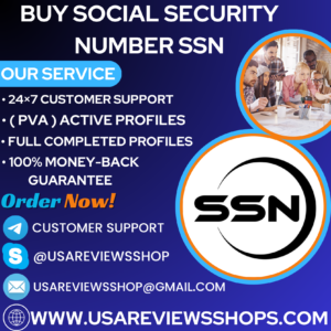 Buy Social Security Number SSN