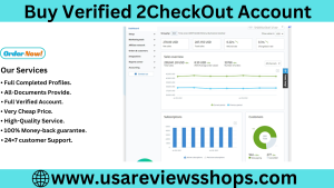 Buy Verified 2CheckOut Account