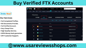 Buy Verified FTX Accounts