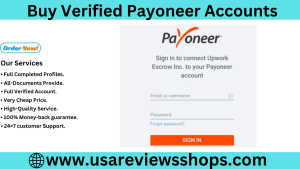 Buy Verified Payoneer Accounts