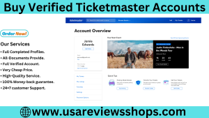 Buy Verified Ticketmaster Accounts