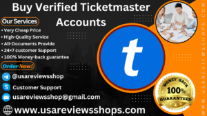 Buy Verified Ticketmaster Accounts