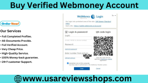 Buy Verified Webmoney Account