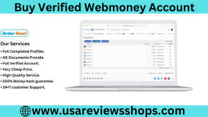 Buy Verified Webmoney Account