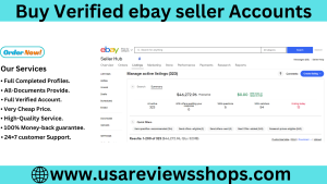 Buy Verified ebay seller Accounts 