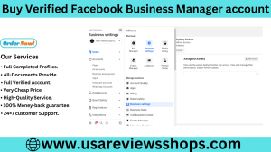 Buy Verified Facebook Business Manager account