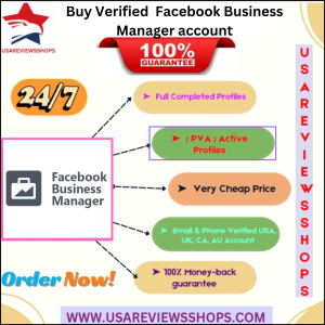 Buy Verified Facebook Business Manager account