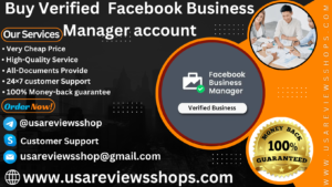 Buy Verified Facebook Business Manager account