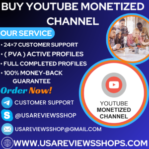 Buy YouTube Monetized Channel