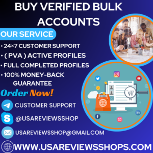 Buy Verified Bulk Accounts